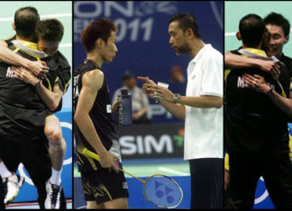 Lee Chong Wei and Misbun Sidek have developed a strong player-coach relationship.