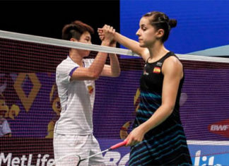 Carolina Marin suffers early exit at the 2017 Indonesia Open. (photo: AP)