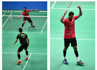 HS Prannoy on strong run at Indonesia Open. (photo: AP)