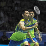 Goh V Shem/Tan Wee Kiong couldn't quite resurrect the breathtaking form that saw them won the silver medal at Rio Olympic. (photo: Bernama)