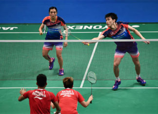 Tan Kian Meng/Lai Pei Jing are rising stars in mixed doubles. (photo: AP)