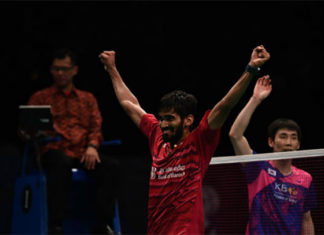 Kidambi Srikanth beats World No. 1 Son Wan Ho twice in two weeks. (photo: AFP)
