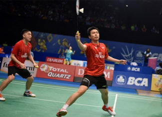 Hendra Setiawan/Tan Boon Heong will meet Takeshi Kamura/Keigo Sonoda for the first time in Australian Open final. (photo: AP)