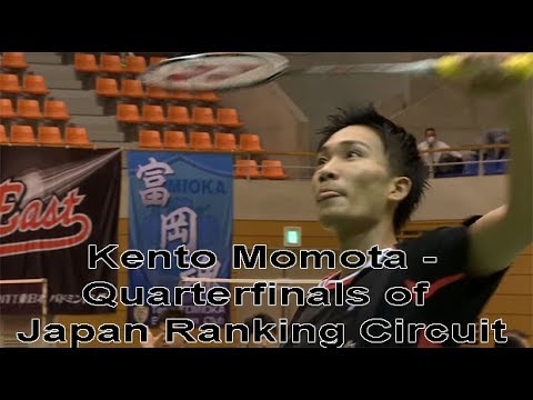 Kento Momota makes a comeback at 2017 Japan Ranking Circuit (Quarter-Final)