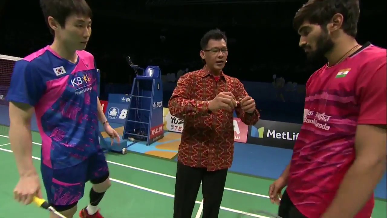 2017 Indonesia Open – SF – Kidambi Srikanth vs Son Wan Ho