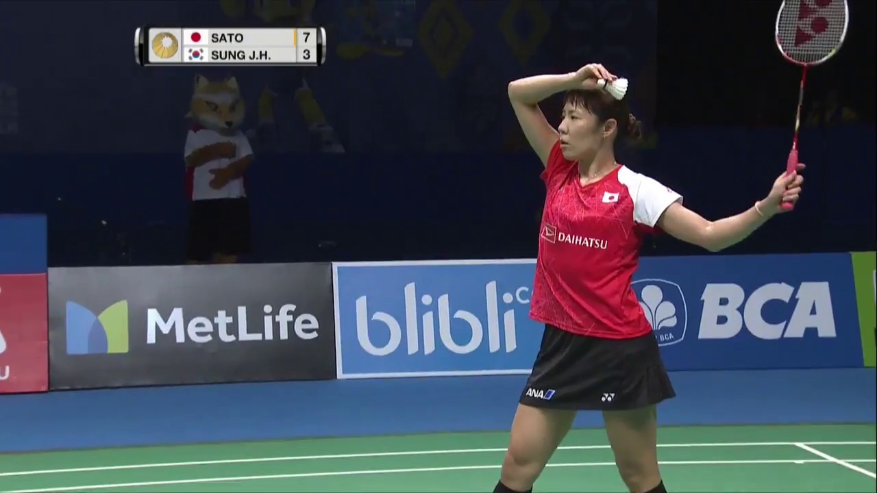 2017 Indonesia Open – F – Sayaka Sato vs Sung Ji Hyun