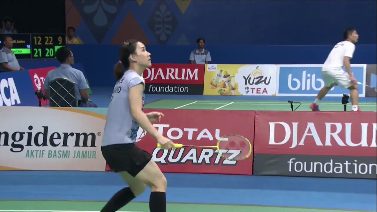 2017 Indonesia Open – R16 – Saina Nehwal vs Nitchaon Jindapol