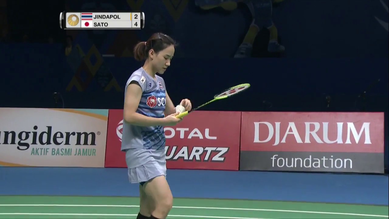 2017 Indonesia Open – SF – Nitchaon Jindapol vs Sayaka Sato