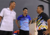 Misbun Sidek, Lee Chong Wei & BAM President Mohamad Norza Zakaria. (photo: Bernama)