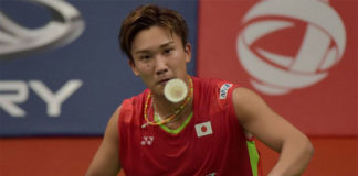 Kento Momota to play his first international tournament (since April 2016) at the Canada Open. (photo: AP)