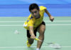 Cheam June Wei shines at Malaysian International Series. (photo: AP)