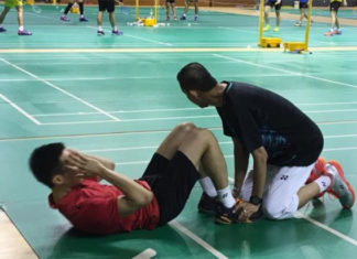 Lee Chong Wei trains as hard as anyone.