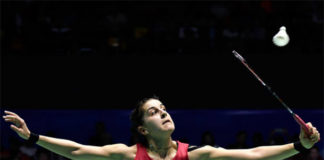 Carolina Marin looking to win her third World Championships title in Glasgow. (photo: AP)
