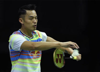 Lin Dan makes the 2017 World Championships second round.