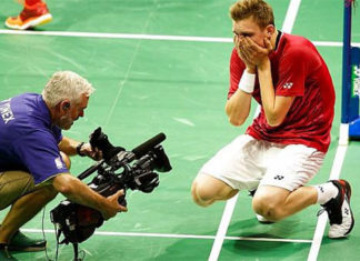 Congratulations to Viktor Axelsen for winning the 2017 World Championships. (photo: AP)