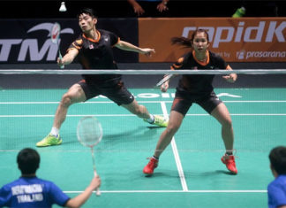 Chan Peng Soon/Cheah Yee See beat top seeds and world No. 31 Tseng Min-hao/Hu Ling-fang of Taiwan in the Vietnam Open mixed doubles quarter-finals on Friday.