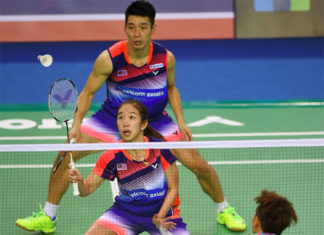 Chan Peng Soon/Cheah Yee See show great potential in mixed doubles. (photo: AP)