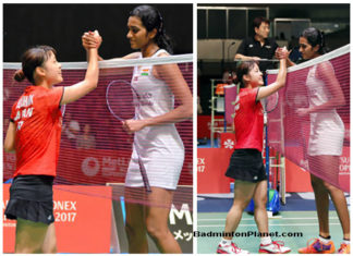 Nozomi Okuhara vs P.V. Sindhu is becoming one of the greatest Badminton rivalries in women's singles. (photo: AP)