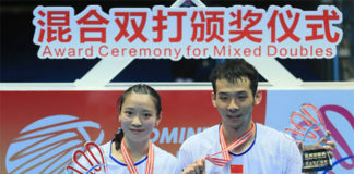 Good luck to Lu Kai/Huang Yaqiong (left) on their new partnerships with other players. (photo: AP)