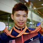 Leong Jun Hao and the Malaysian team are looking to continue their strong run at the 2017 World Junior Championships mixed team event. (photo: AP)