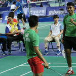 Vountus Indra Mawan (right) is excited to be back to BAM. (photo: Bernama)