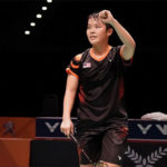Goh Jin Wei is well on course to lead Malaysia into the World Junior Championships mixed team final. (photo: Bernama)