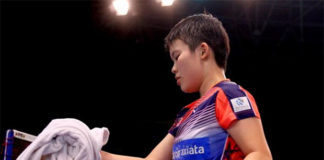 Goh Jin Wei stays calm, cool and collected at the 2017 World Junior Championships. (photo: AP)