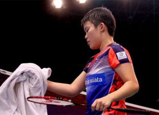 Goh Jin Wei stays calm, cool and collected at the 2017 World Junior Championships. (photo: AP)