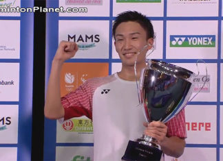 Kento Momota will be able to break into men's top 100 in the BWF world rankings next week.