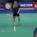 Viktor Axelsen loses to Kidambi Srikanth in 2017 Denmark Open quarter-finals.
