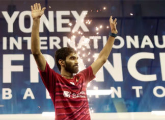 Kidambi Srikanth could reach World No. 2 in the BWF rankings next week following his French Open victory. (photo: AP)