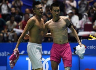 Lee Chong Wei and Lin Dan could meet in the quarter-finals of 2017 China Open. (photo: AP)