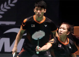 Chan Peng Soon & Cheah Yee See to face tough test in Macau Open semis against Zheng Siwei/Huang Yaqiong. (photo: Bernama)