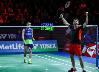 Can't wait to see Lee Chong Wei take on Brice Leverdez in the second round of China Open. (photo: BWF)