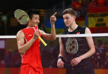 Viktor Axelsen and Chen Long to face off at the 2017 China Open final. (photo: AFP)