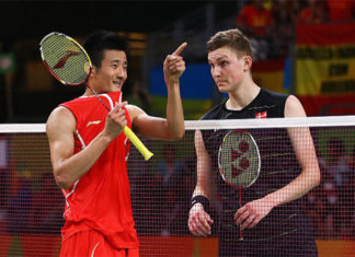 Viktor Axelsen and Chen Long to face off at the 2017 China Open final. (photo: AFP)