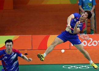 Lee Yong-Dae/Yoo Yeon-Seong still getting used to the international competition. (photo: AP)