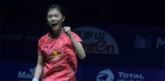Gao Fangjie wins the 2017 Korea Masters title. (photo: AP)