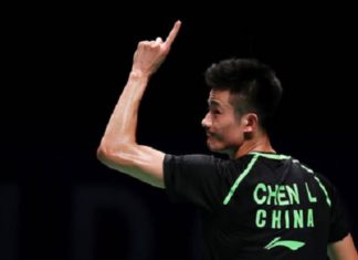 Chen Long withdraws from the 2017 BWF Super Series Finals. (photo: AP)