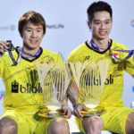 Kevin Sanjaya Sukamuljo/Marcus Fernaldi Gideon win seven Super Series title in the 2017 season. (photo: AP)
