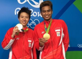 Tontowi Ahmad/Liliyana Natsir are the most reliable mixed doubles pair for the Indonesian team. (photo: AP)