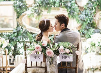 Wedding photo of Goh V Shem/Wong Pui Mei. (photo: Vshem Instagram)