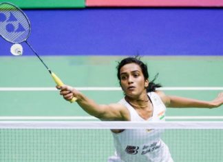 PV Sindhu wins a thrilling three-game match against Zhang Beiwen in the 2017-18 PBL. (photo: AP)