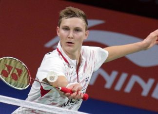 Viktor Axelsen is one of the biggest stars in the 2017/2018 PBL. (photo: AP)