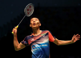 Lee Chong Wei could face Chen Long in the 2018 Malaysia Masters semi-finals. (photo: AP)
