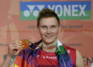 Congratulations to Viktor Axelsen for winning Denmark's Sportsperson of the year!
