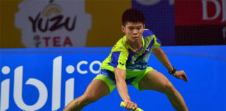 Leong Jun Hao is a young player with a lot of potential. (photo: AP)