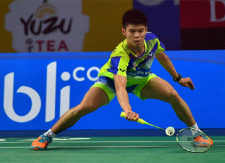 Leong Jun Hao is a young player with a lot of potential. (photo: AP)