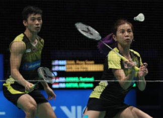 Chan Peng Soon/Goh Liu Ying enter the Malaysia Masters quarter-finals. (photo: AP)