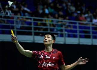 Daren Liew heads towards the semi-final of Malaysia Master with very little pressure resting on his shoulders. (photo: AP)